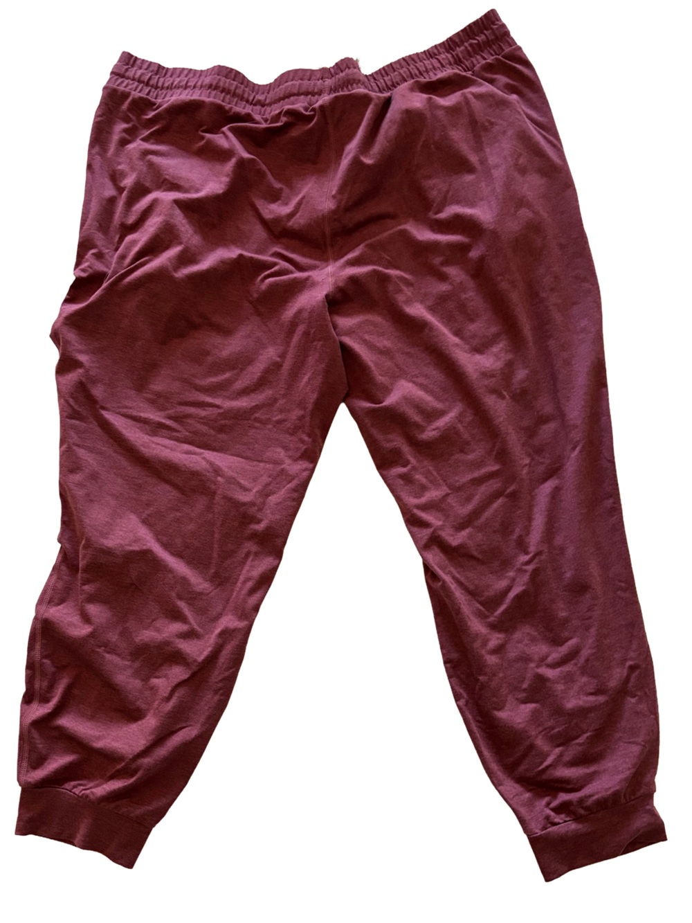3/$24 2/$20 JOGGERS Kirkland Signature burgundy, blue heather, Black; drawstring - Picture 4 of 15